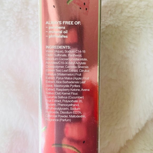 WATERMELON + CHARCOAL PURIFYING CLEANSER 1 fl oz / 30 mL Full Size - Picture 3 of 4